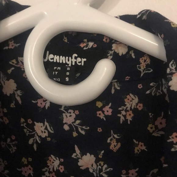 Pretty Flowery Jennyfer Tank Top Size Small - Picture 2 of 3